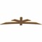 Ekena Millwork Davenport Timber Gable Bracket, Western Red Cedar, 96"W x 24"H x 1 1/2"D x 5 1/2"F, 6/12 Pitch GBW096X24X0206DAV00SWR - alternate 3